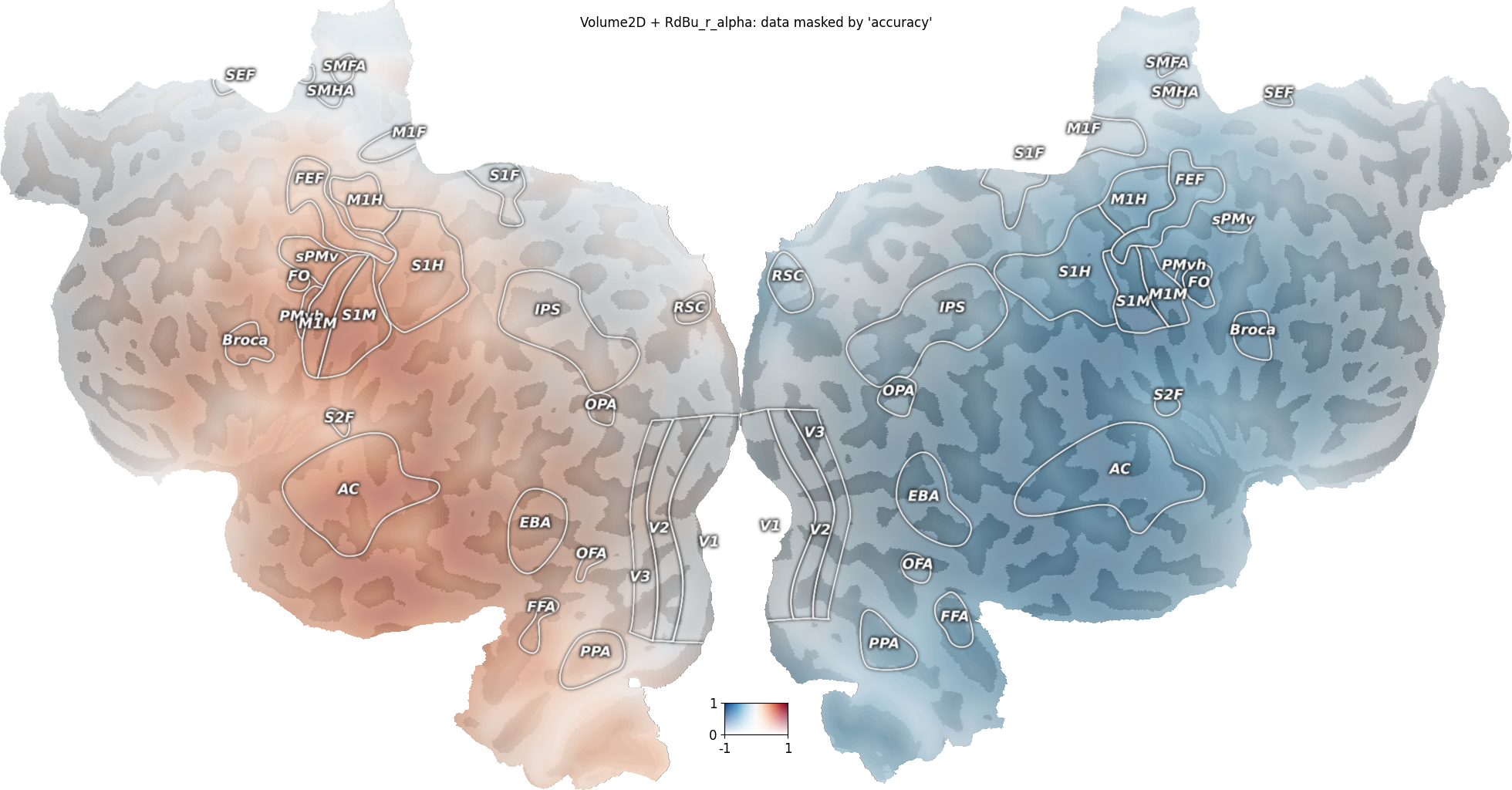 Volume2D + RdBu_r_alpha: data masked by 'accuracy'